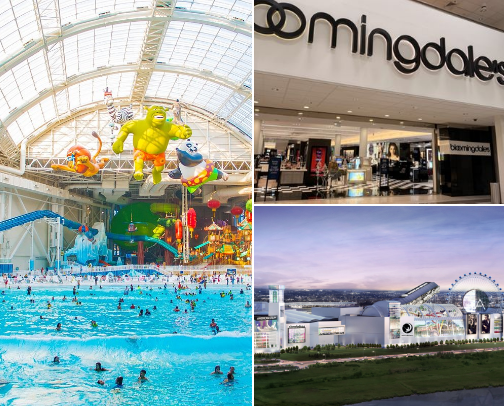 Ultimate American Dream NJ 2026 Guide: American Dream Mall Shopping, Luxury Brands, Nickelodeon Water Park, Best Hotels, Car Rentals, A.R.T.S Taxi Transfers & Travel Essentials cover photo collage