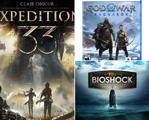 Some of My All-Time Fav Video Games 🌸 cover photo collage