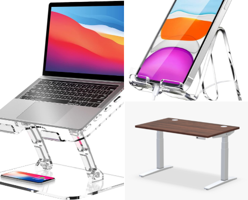 👩🏻‍💻🖥️ Work From Home Desk Essentials cover photo collage