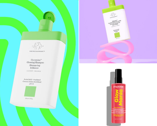 hair care gems, for fine hair 💗 cover photo collage