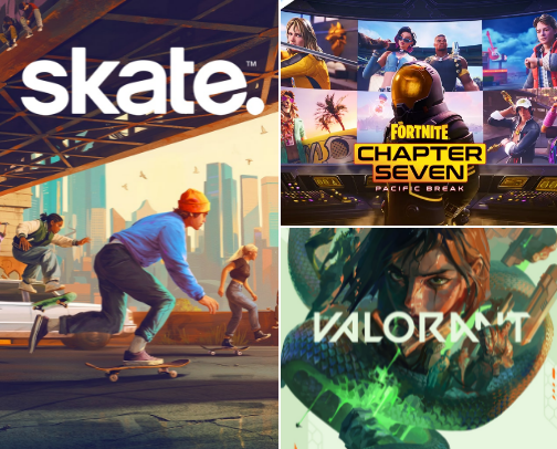 Games i play on my PS5 cover photo collage