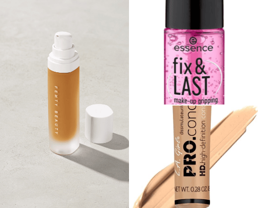 My Holy Grail Base Makeup Products cover photo collage