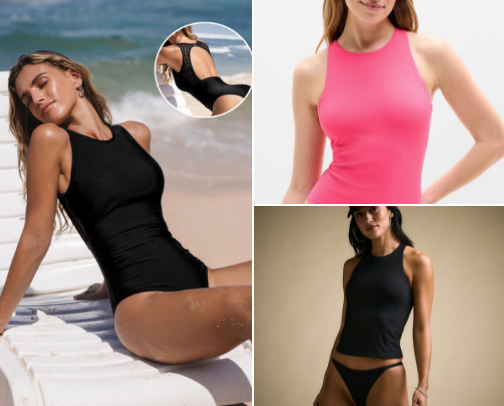 Super Cute Swim Suits cover photo collage