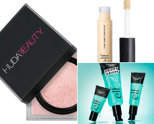 Holy grail makeup for UK baddies 😛 cover photo collage