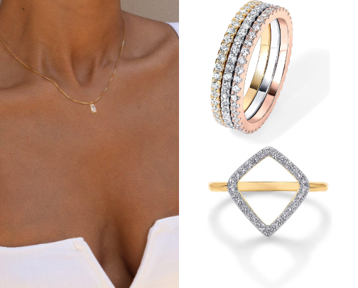 Minimalist Jewelry That Instantly Elevates an Outfit cover photo collage