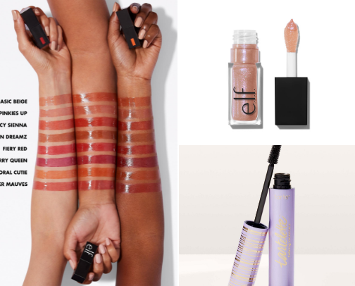 Affordable makeup finds cover photo collage