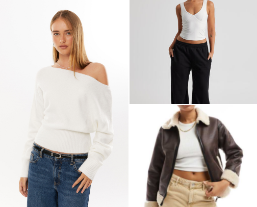 It girl basics cover photo collage