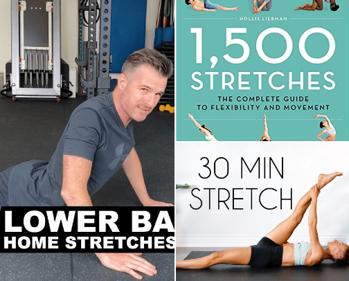 Stretches cover photo collage