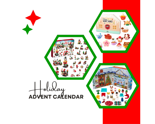 Holiday Advent Calendar cover photo collage