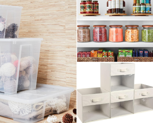 Storage & Organization cover photo collage