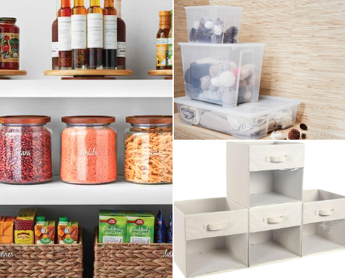 Storage & Organization cover photo collage