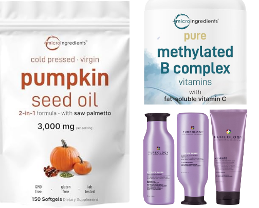 Non-Negotiables for Postpartum Hair cover photo collage