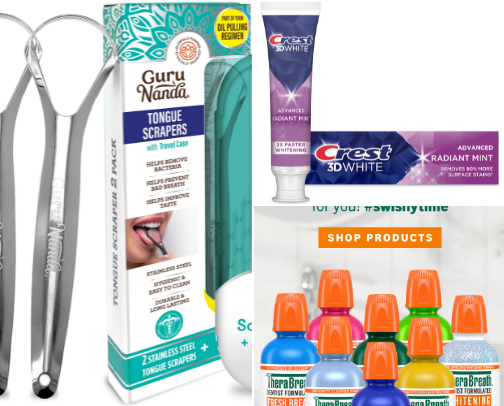 oral care🤍 cover photo collage