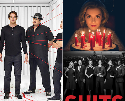 my fav Netflix shows and movies 🍿 cover photo collage