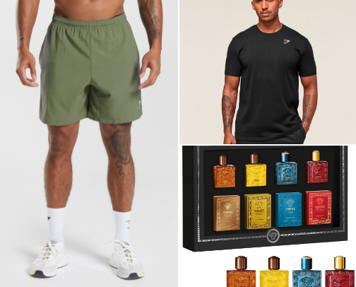 Gift ideas for Him👏🏻🎄 cover photo collage