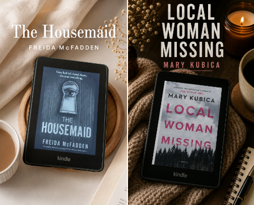Books I Love: Kindle Page-Turners & Memorable Reads cover photo collage