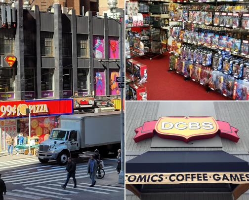 The Best Comic Shops cover photo collage