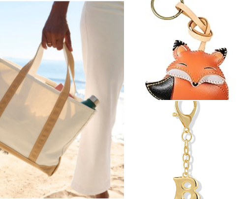 Bag charms for all price ranges cover photo collage