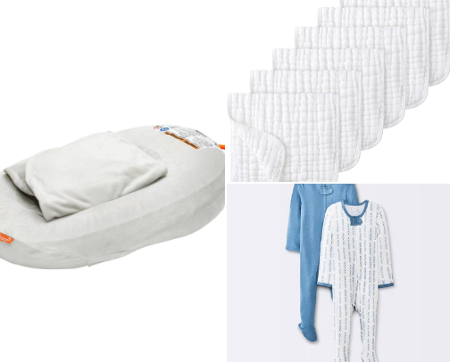 Newborn essentials cover photo collage