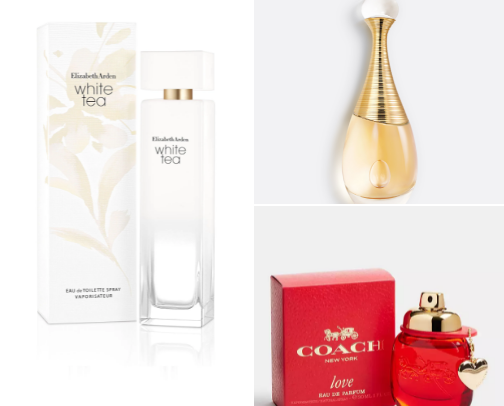 Fragrances cover photo collage