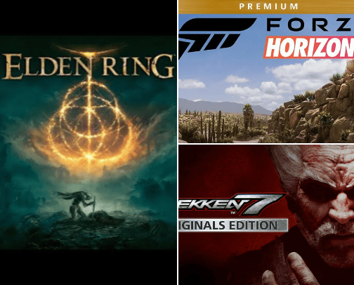 Best games cover photo collage
