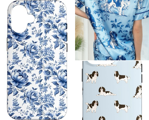 Cavalier King Charles Spaniel Things cover photo collage