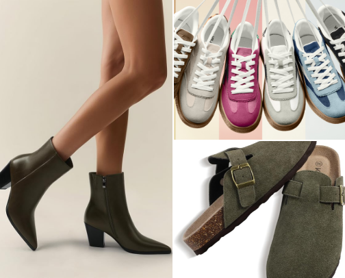 Trendy WOMEN'S Footwear cover photo collage