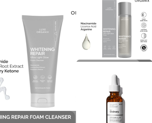 My Morning skincare routine cover photo collage