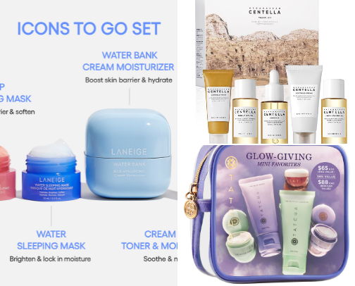 🌍 Top Reco Travel-Friendly Skincare Minis ✈️ cover photo collage