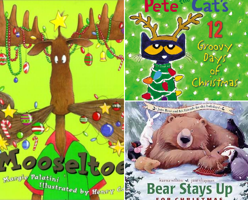 🎄✨ My Favorite Holiday Books for Kids ✨🎄 cover photo collage