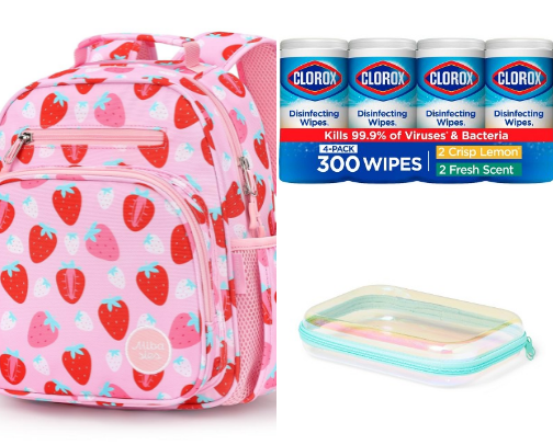 Here’s what YOU WILL find in my Preschooler’s Backpack! cover photo collage