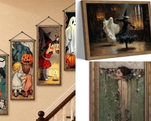 Timeless Vintage Home Decor: Antique-Inspired Essentials cover photo collage