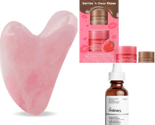 Skincare cover photo collage