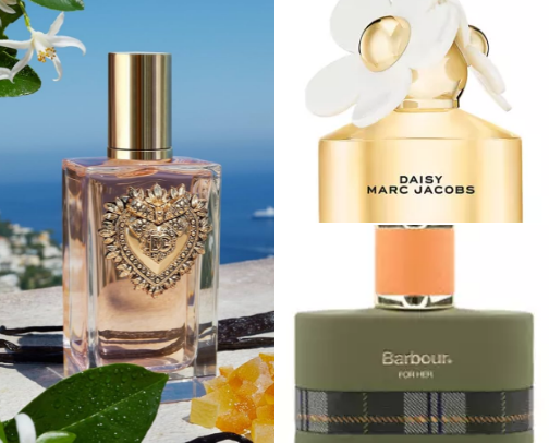 Fragrances I use daily 💕 cover photo collage