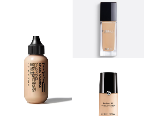 dry skin foundation cover photo collage