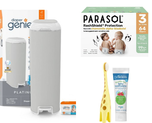 My Favorite 6-12 Month Baby Items cover photo collage