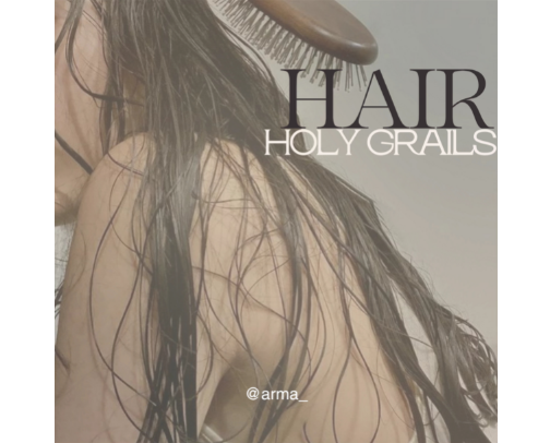 holy grail hair cover photo collage