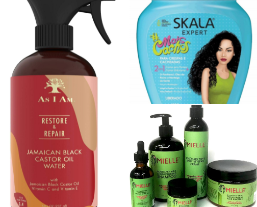 Vegan Curly hair routine! cover photo collage