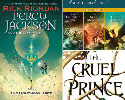 Fantasy books for teens cover photo collage