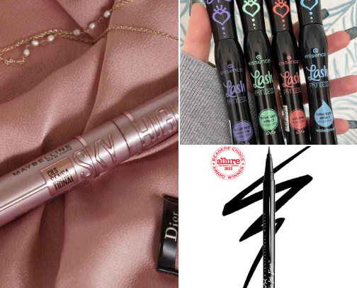 A few great products for eye makeup👀 cover photo collage