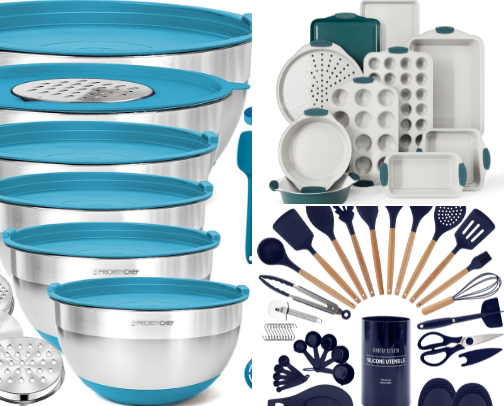 My best baking essentials cover photo collage