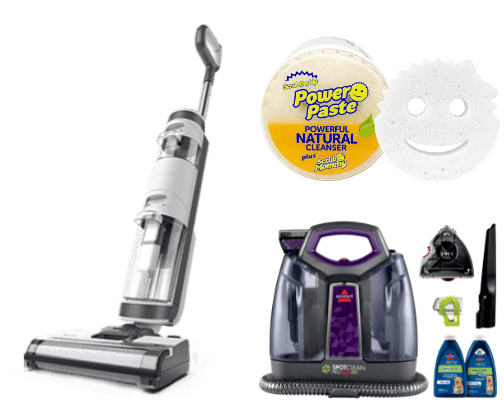 Cleaning must haves cover photo collage