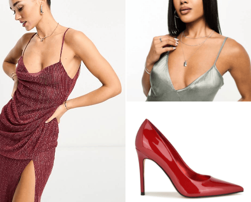 New year's eve outfit♥ cover photo collage