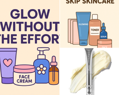 Skincare First, Always cover photo collage