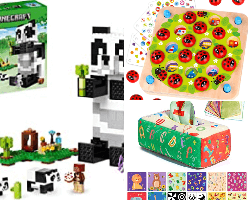 Toys cover photo collage
