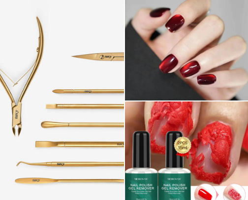 Nail Essentials & Designs cover photo collage