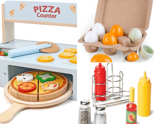 The cutest kitchen toys for kiddos 🧸 cover photo collage