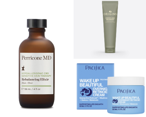 Skincare cover photo collage