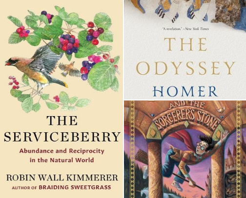 The Secret Library cover photo collage