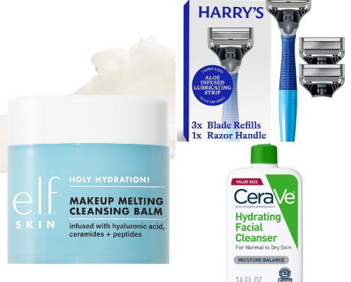 NO FLUFF - shower and aftercare products! cover photo collage
